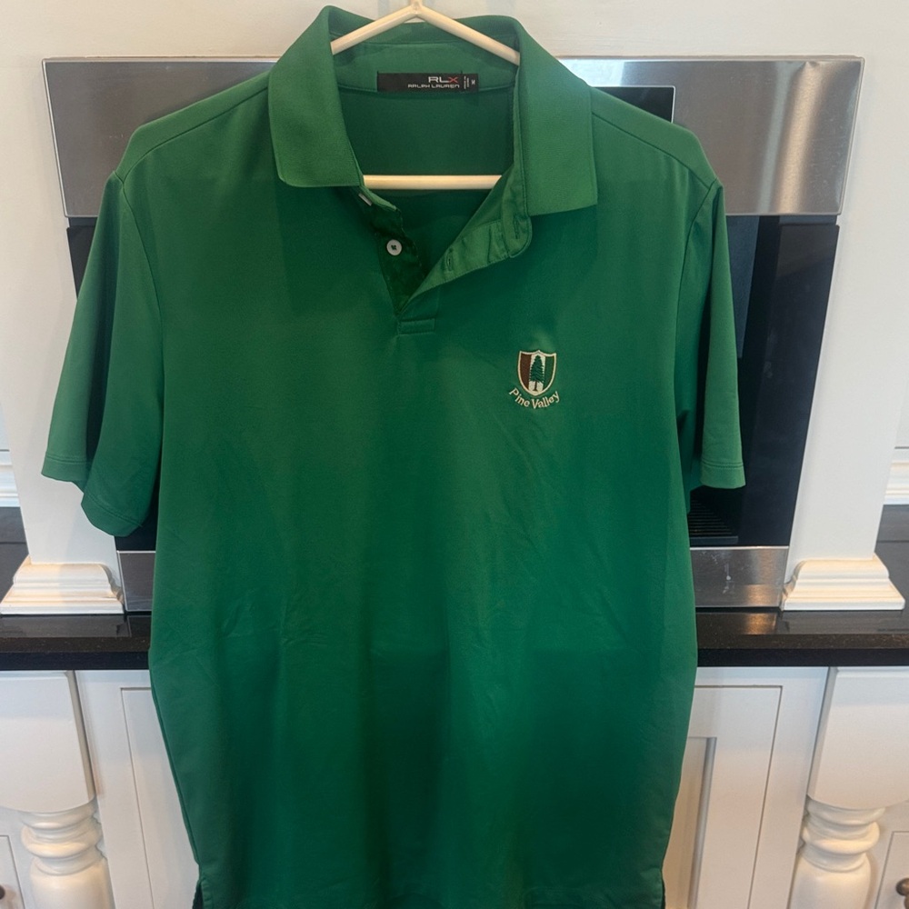 Pine Valley Polo Ralph Lauren Men's Green Golf Polo Shirt